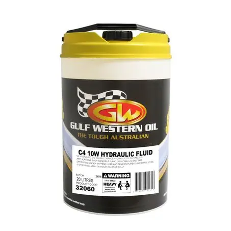 32060 - Gulf Western C4 Hydraulic Fluid - 20L 1