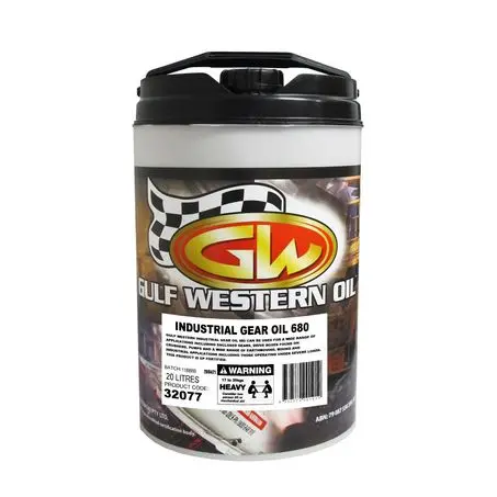32077 - Gulf Western Industrial Gear Oil 680 - 20L 1