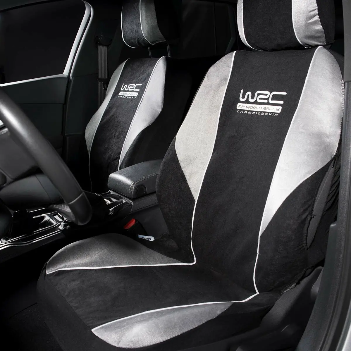 Conjunto De Capas Para Assentos Wrc 007 339 Preto/Cinzento 2