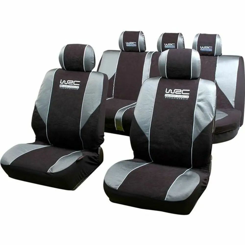 Conjunto De Capas Para Assentos Wrc 007 339 Preto/Cinzento 1