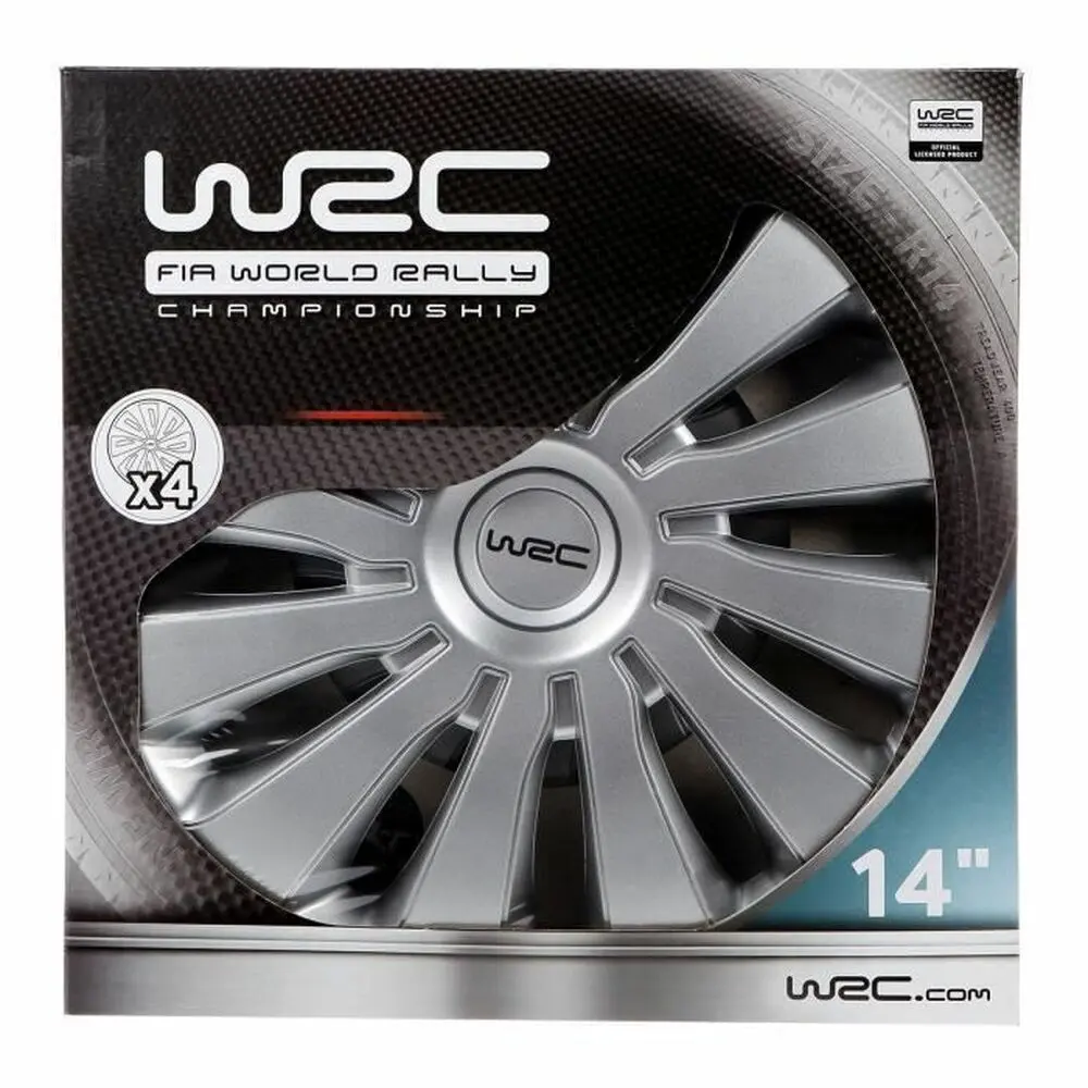 Tapacubos Wrc 7584 Cinzento Metálico (4 Unidades) 1