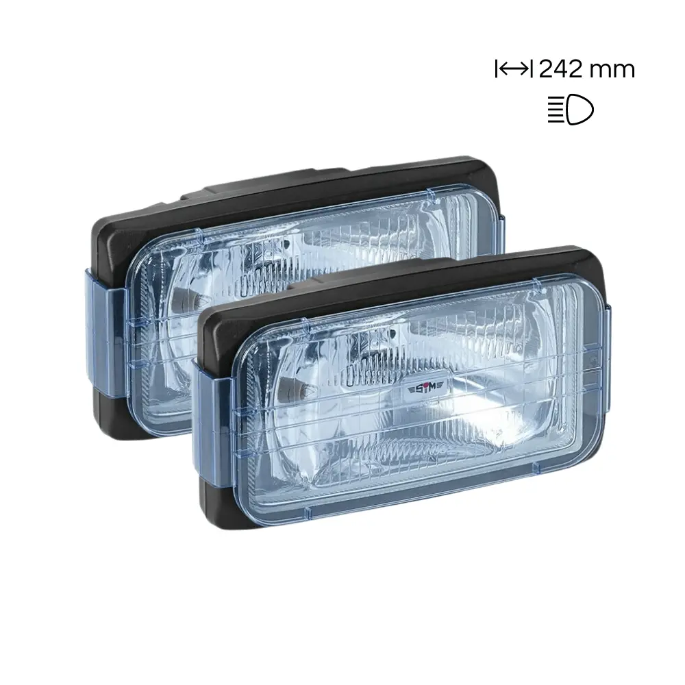 Pack De 2 Faróis De Longo Alcance Sim 3226 2