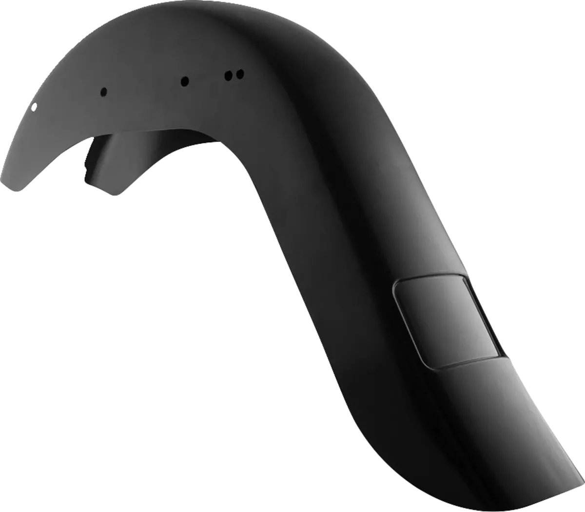 Klock Werks Rear Fender - Vicla Frenched - 9" Extended Rear - Black Kwf-02-0311 1