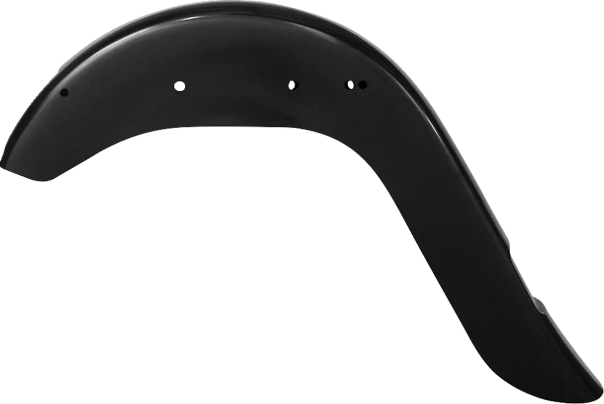 Klock Werks Rear Fender - Vicla Frenched - 9" Extended Rear - Black Kwf-02-0311 2