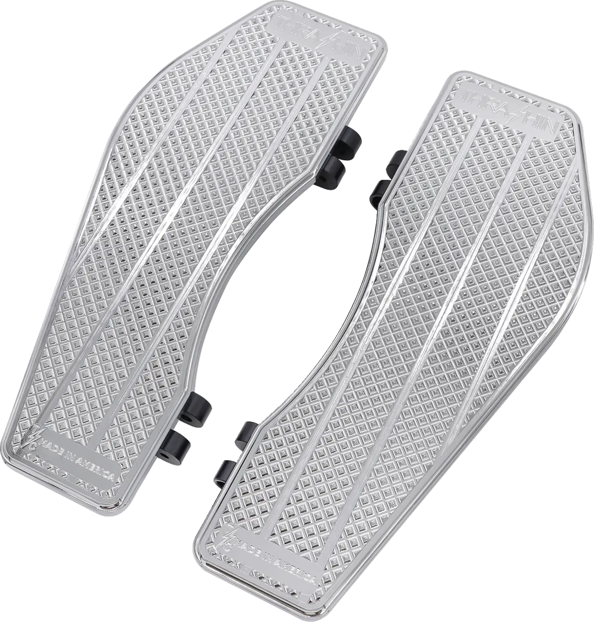 Thrashin Supply Co. Floorboards - Driver - Chrome Tsc-2200-3 1