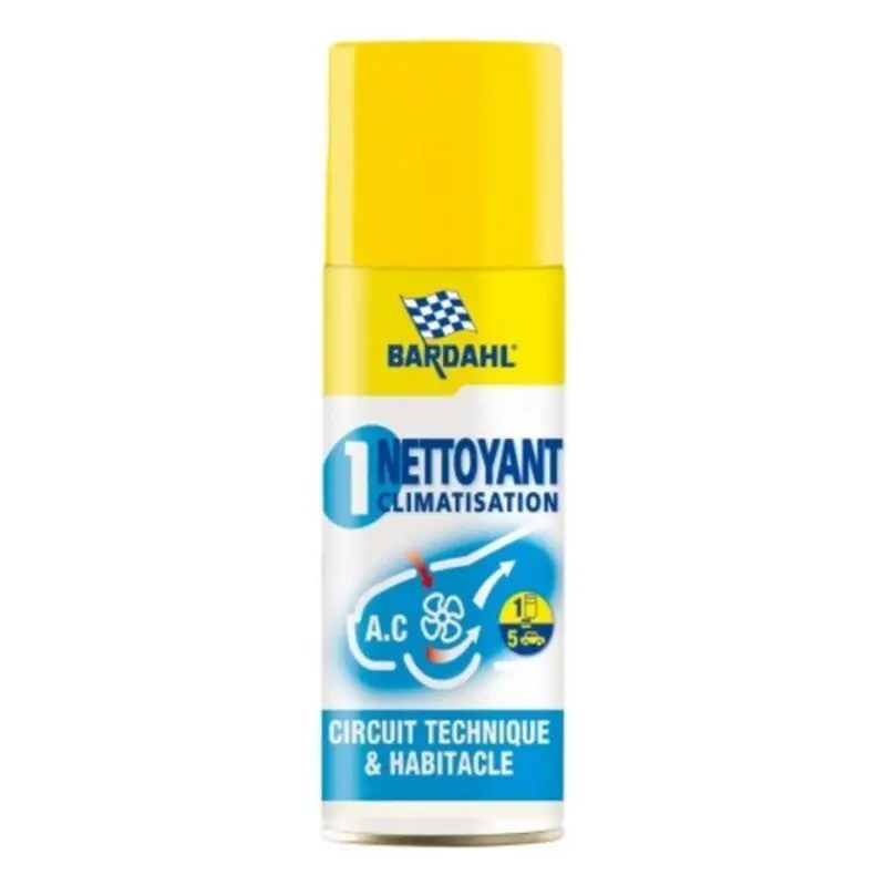 Spray De Limpeza De Circuitos De Ar Condicionado Bardahl (125 Ml) 1