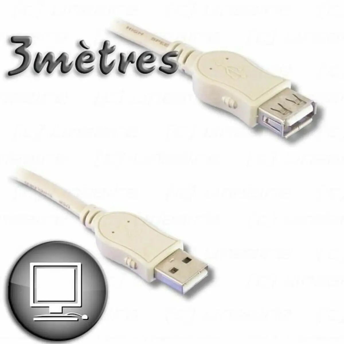 Cabo Alargador Usb Lineaire Pcusb211e 3 M 1