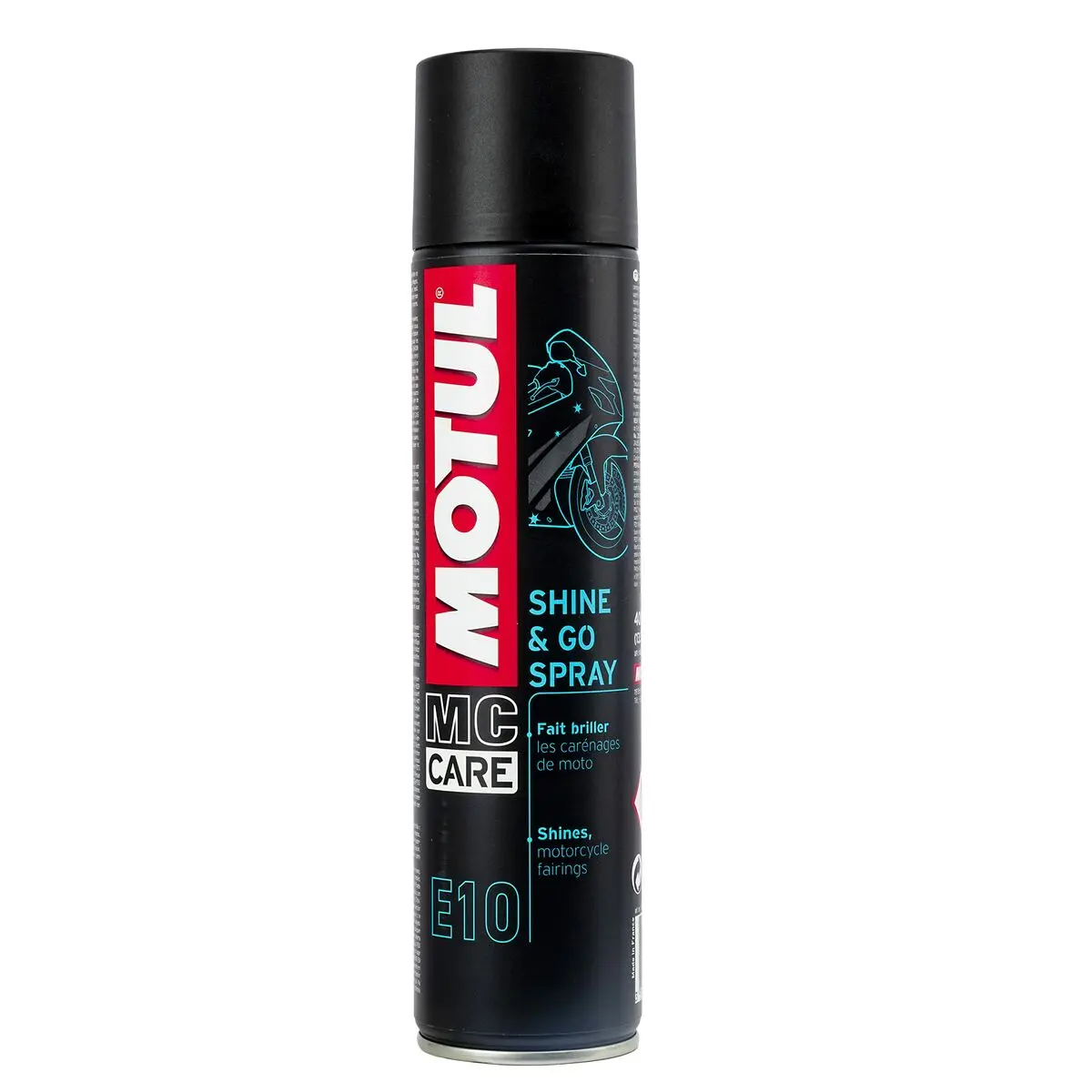 Limpador De Brilho De Silicone Para Motas Motul Mtl103175 400 Ml 1