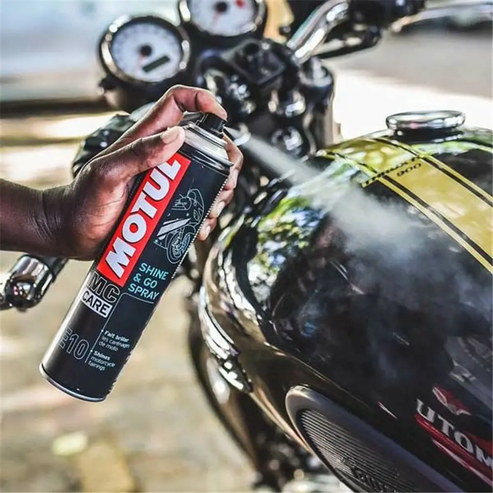 Limpador De Brilho De Silicone Para Motas Motul Mtl103175 400 Ml 2