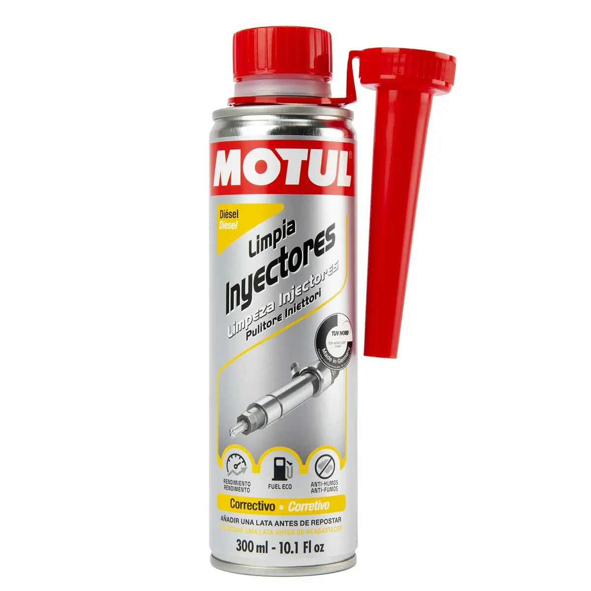 Produto De Limpeza Para Injetores Gasóleo Motul Mtl110708 (300 Ml) 1