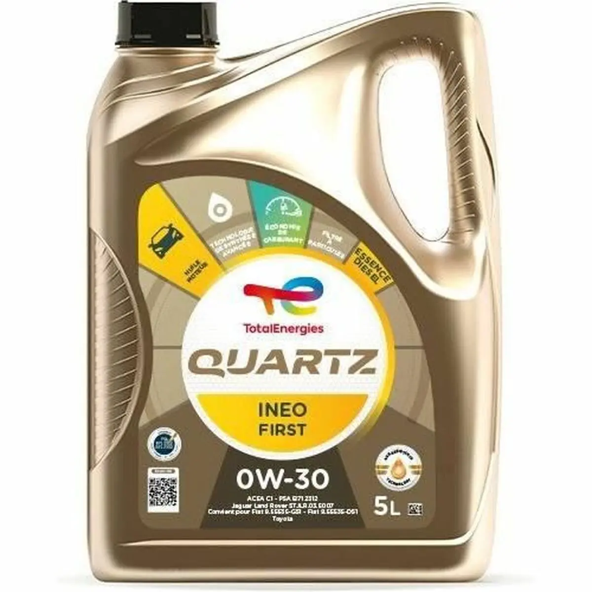 Óleo De Motor Para Automóveis Totalenergies 0W30 Diesel 1