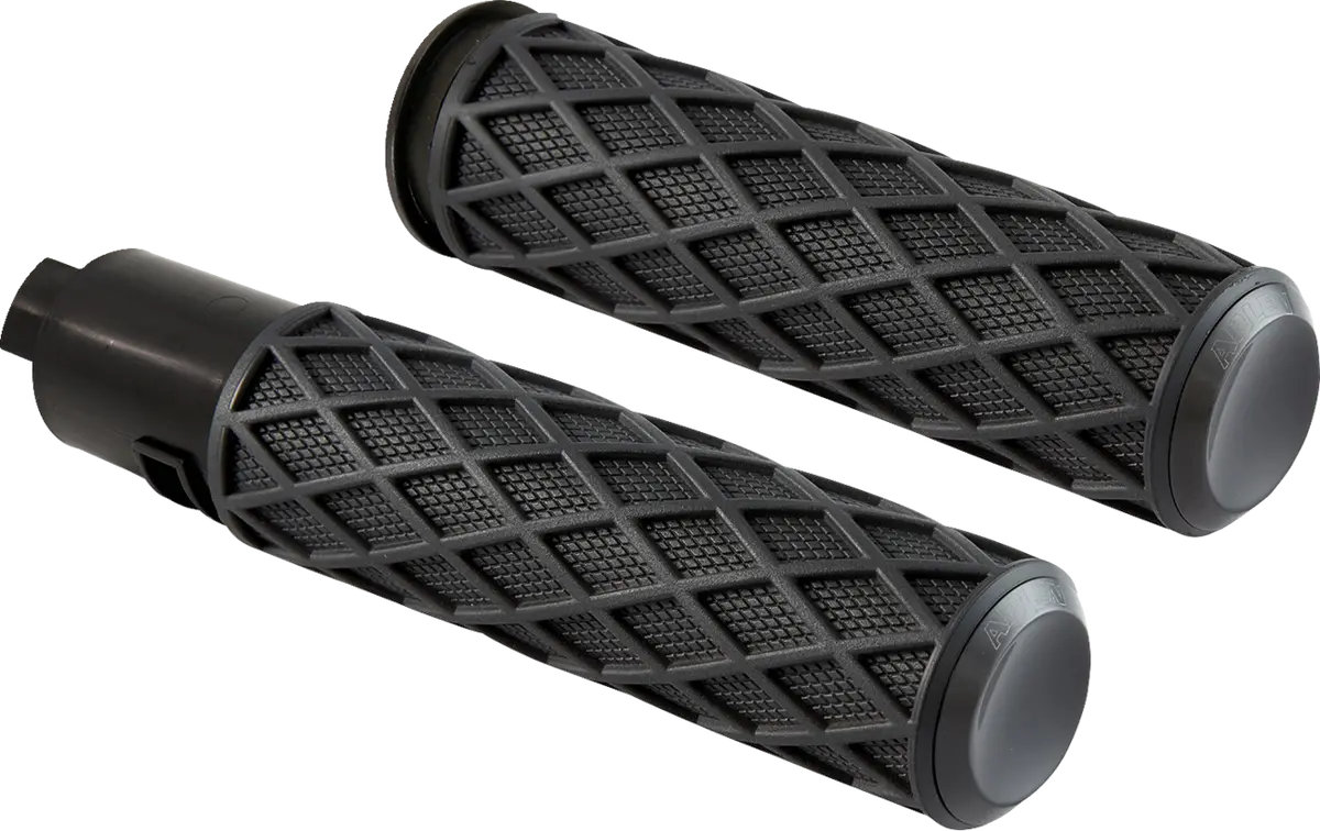 Arlen Ness Diamond Grips - Tbw - Black 500-058 1