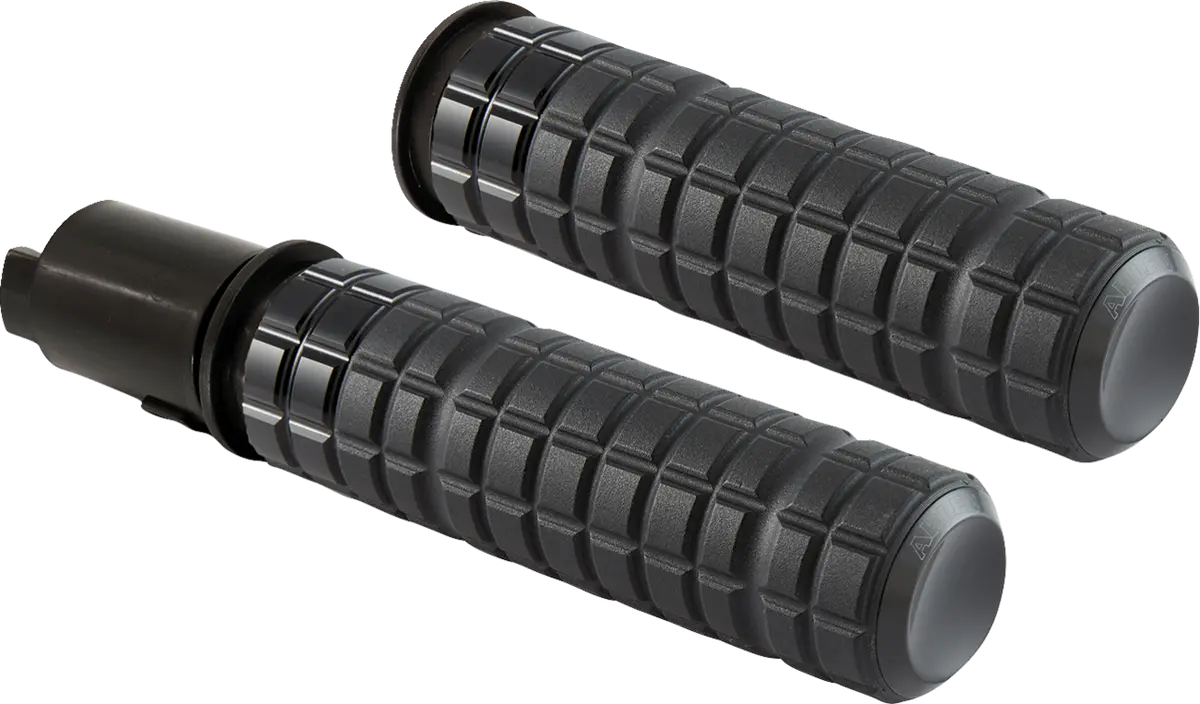 Arlen Ness Speedliner Grips - Tbw - Black 500-062 1