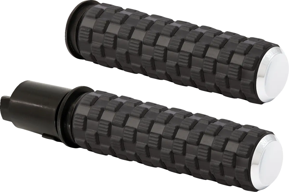 Arlen Ness Air Trax Grips - Tbw - Chrome 500-067 1