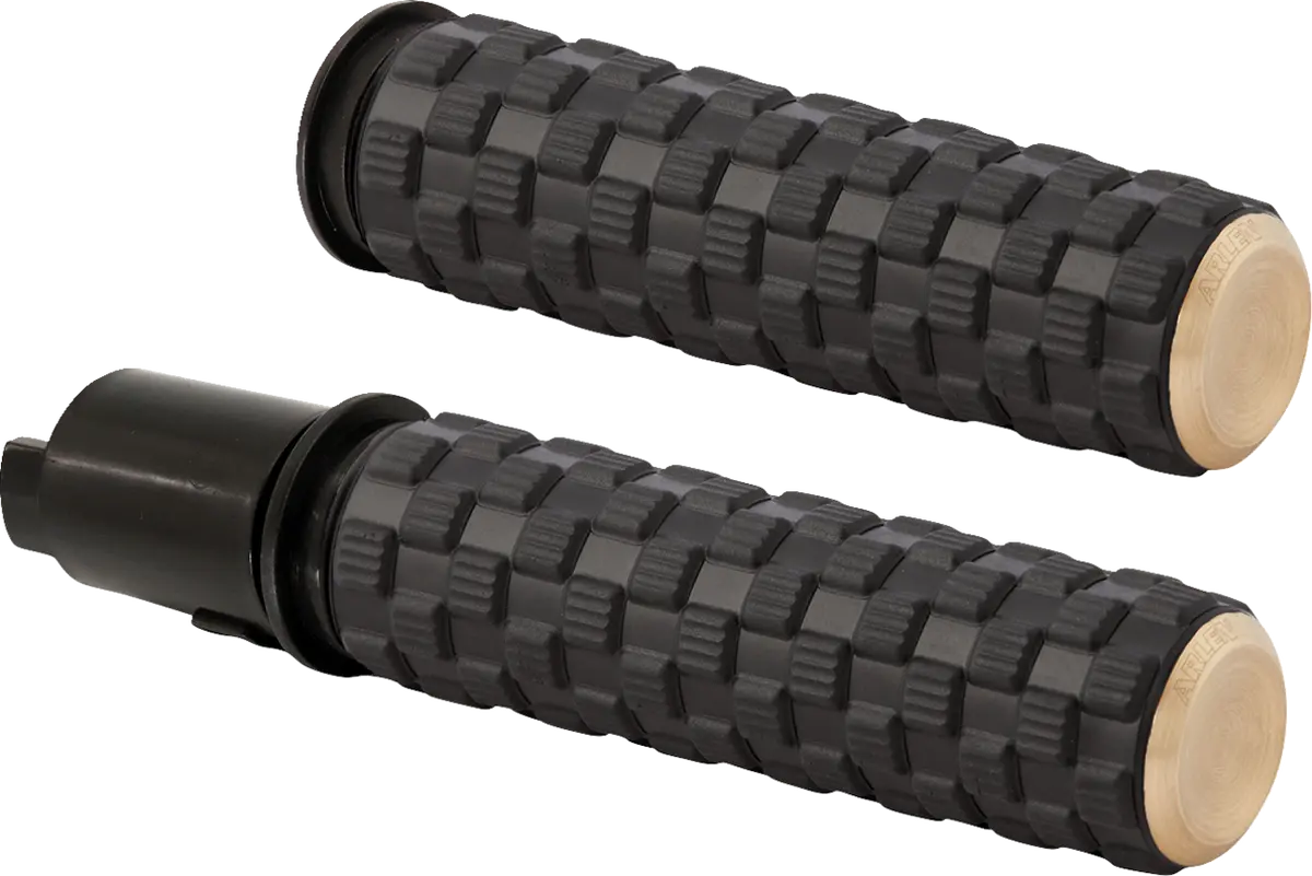 Arlen Ness Air Trax Grips - Tbw - Brass 500-068 1