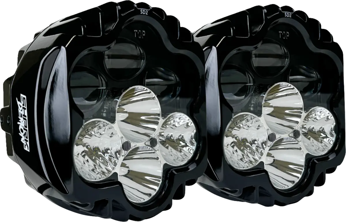 Custom Dynamics Shark Demon 2 Headlight - Road Glide Sd2-Rg-Ww 1