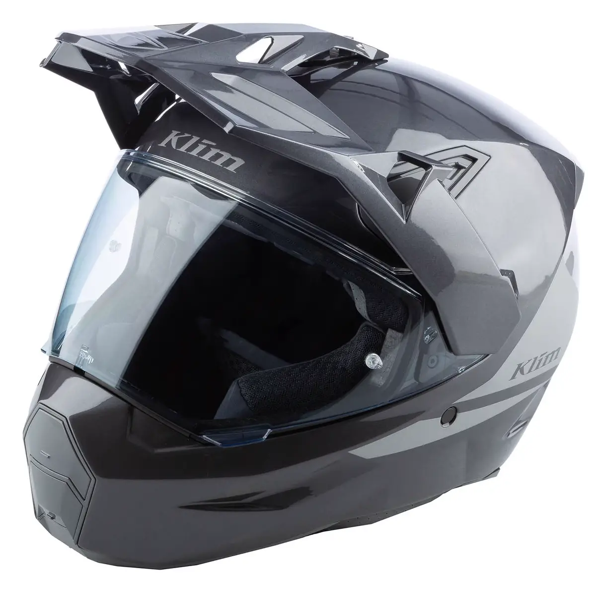 Klim X1 Alpha Helmet - Gloss Metallic Asphalt - Monument 1
