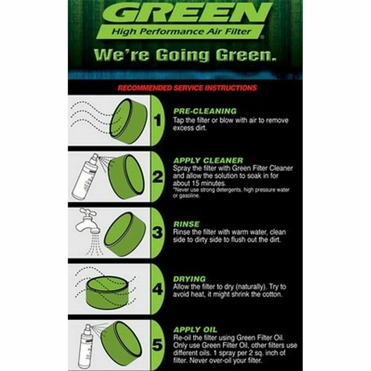 Filtro De Ar Green Filters G591017 2