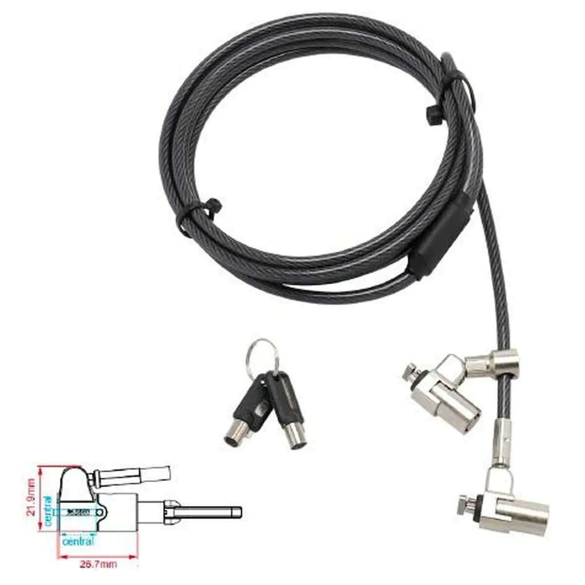 Cabo Usb Urban Factory Crs80uf 1