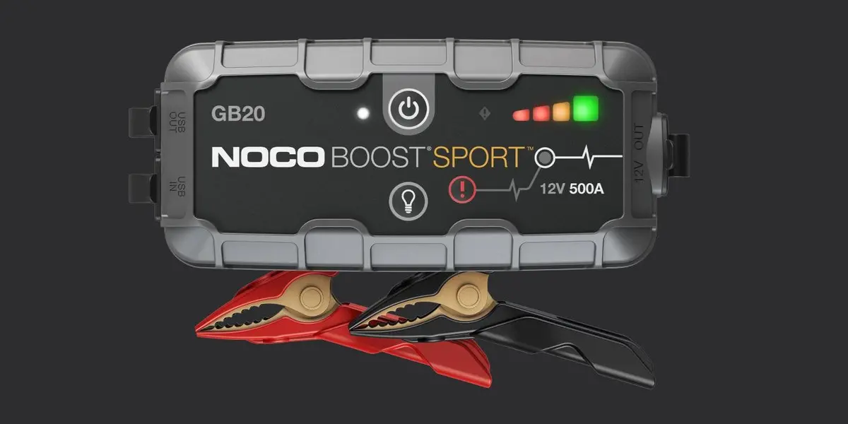 Noco Gb20 Boost Sport 500A Ultra Safe Lithium Jump Starter 1