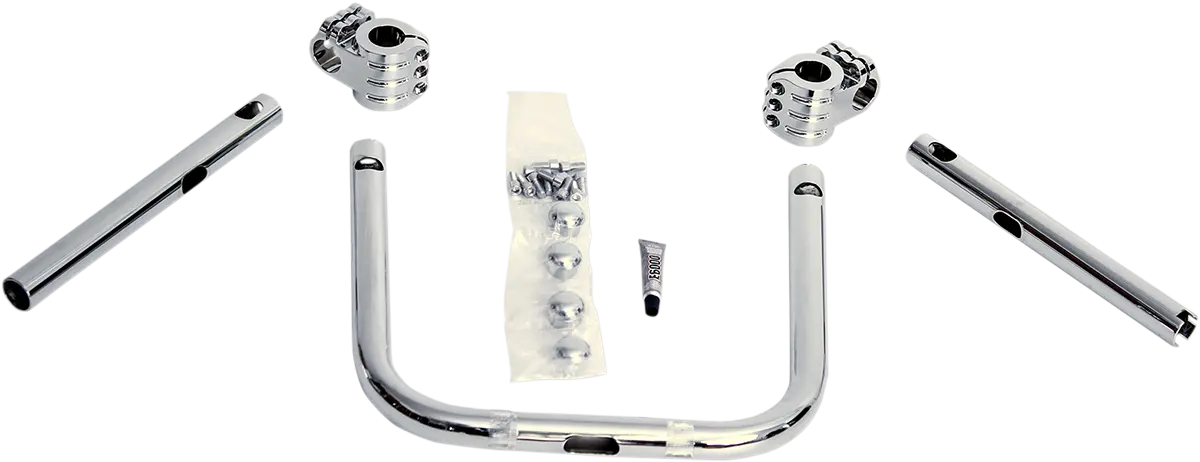 Klock Werks Klip Hanger Handlebar For Indian - 10" - Chrome/Chrome Kwh-04-0344 1