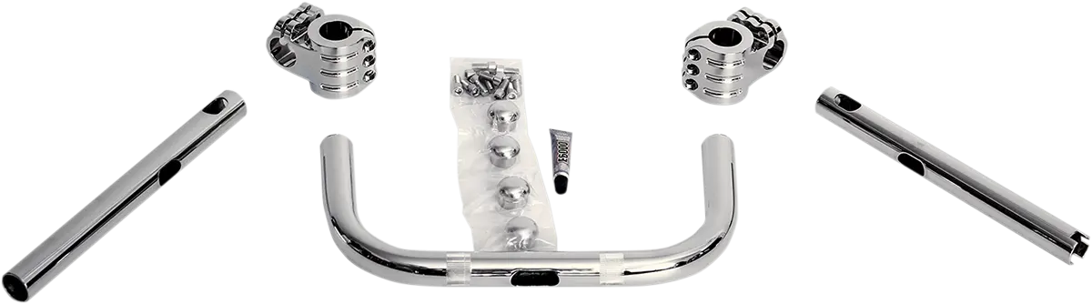 Klock Werks Klip Hanger Handlebar For Indian - 5" - Chrome/Chrome Kwh-04-0347 1