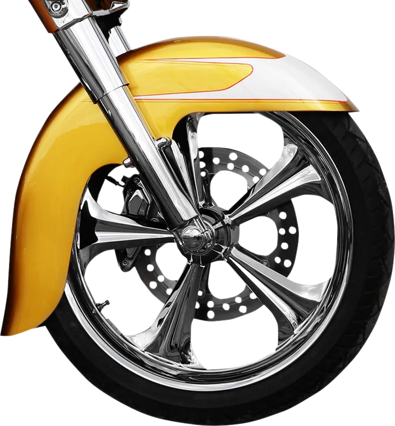 Klock Werks Wfb* Benchmark Front Fender - Steel - Black - 21" Kwf-01-0101 1