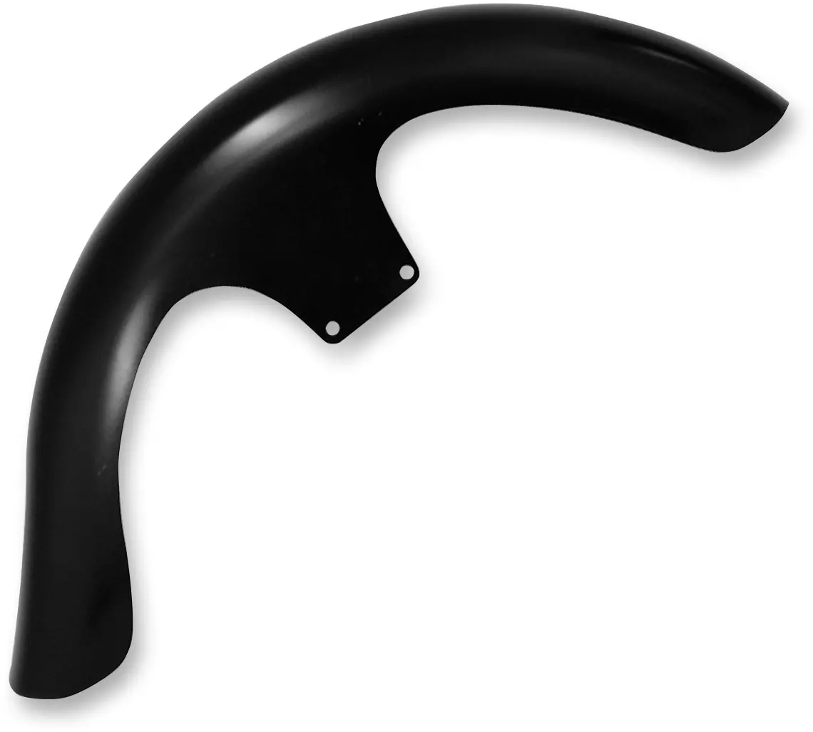 Klock Werks Lil' Wrapper Front Fender Kit - For Raked Trees - Black - Steel - 23" Kwf-01-0246 1