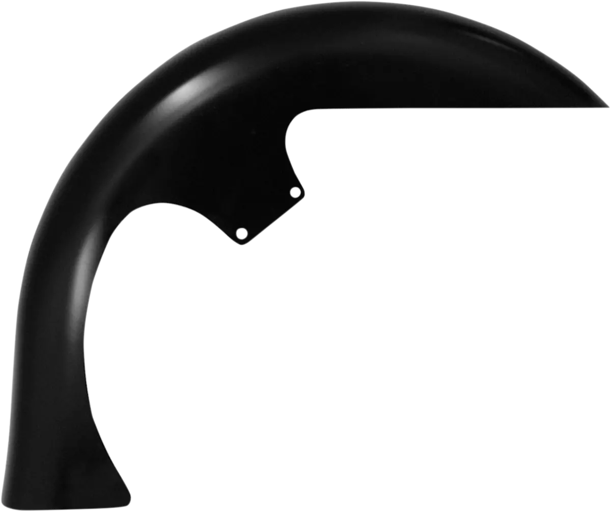 Klock Werks Level Front Fender Kit - For Raked Frames - Black - Steel - 26" Kwf-01-0250-2014 1
