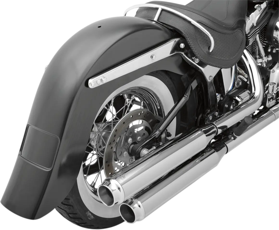 Klock Werks 4" Stretched Rear Fender - Frenched - 7.125" W Kwf-02-0302 1