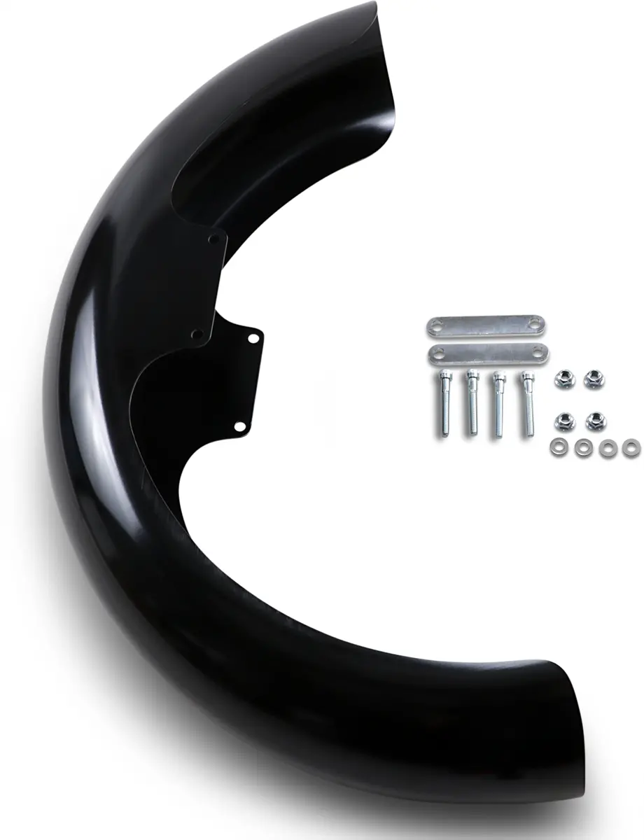 Klock Werks Front Fender - Wrapper - Black - 19" Kwf-02-0517 1