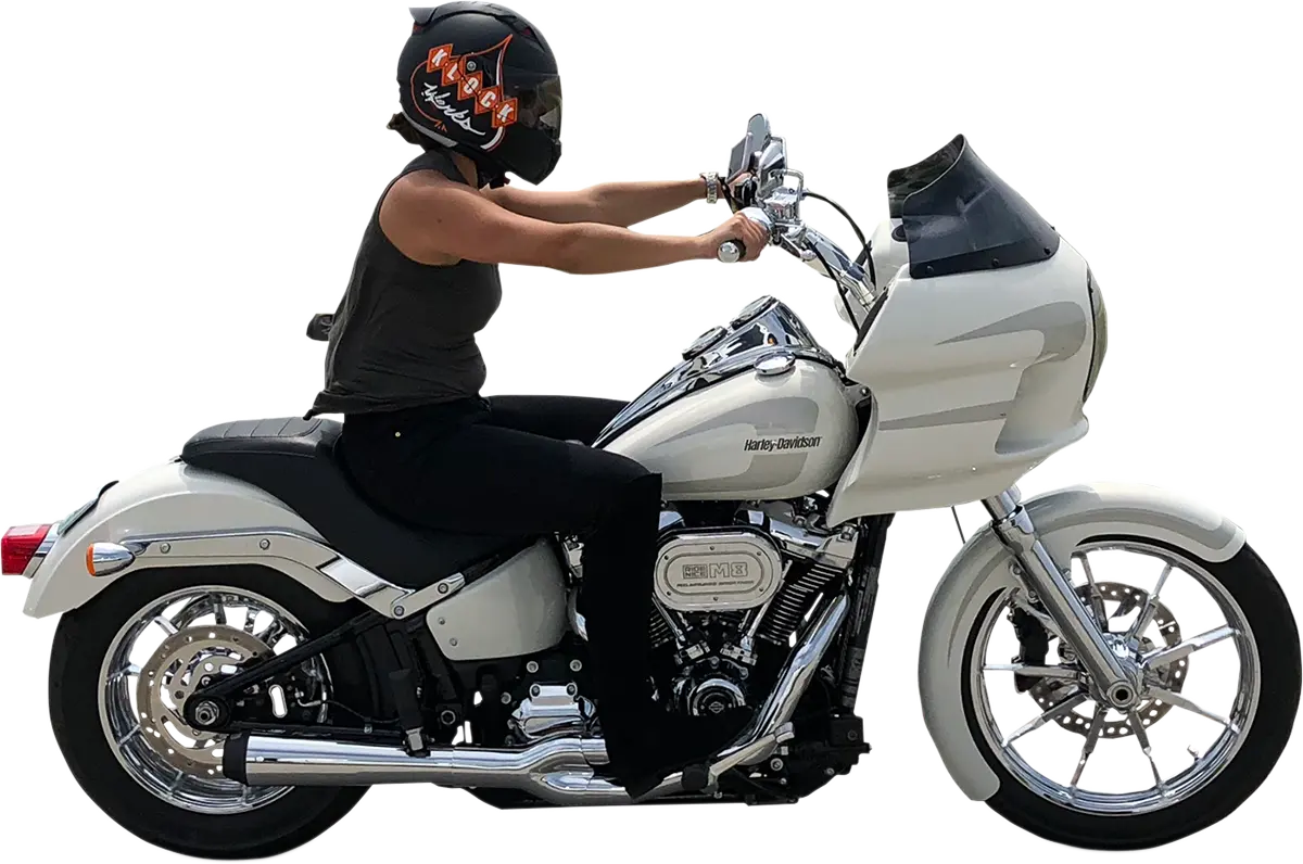Klock Werks Wrapper Front Fender Kit - W/ Satin Blocks - Steel - 19" Kwf-02-0491 1