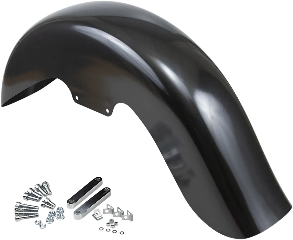 Klock Werks Front Fender - E-Coating Black - 21" - Indian/Chief Kwf-04-0404 1