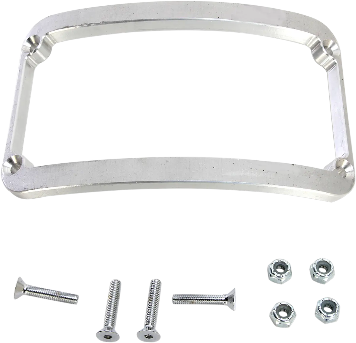 Klock Werks License Plate Frame - Raw Kws-01-0082 1
