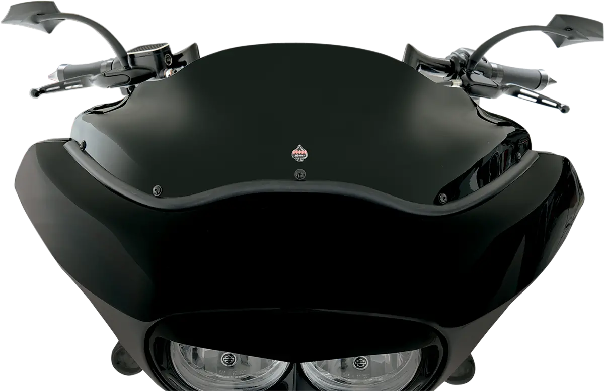 Klock Werks Flare* Windshield - 8" - Black - '98-'13 Fltr Kww-01-0190 1