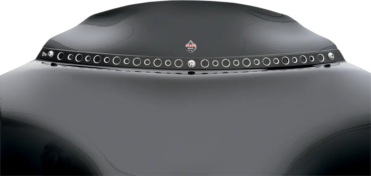 Klock Werks Flare* Windshield - 3-1/2" - Black - '96-'13 Flht Kww-01-0204 1