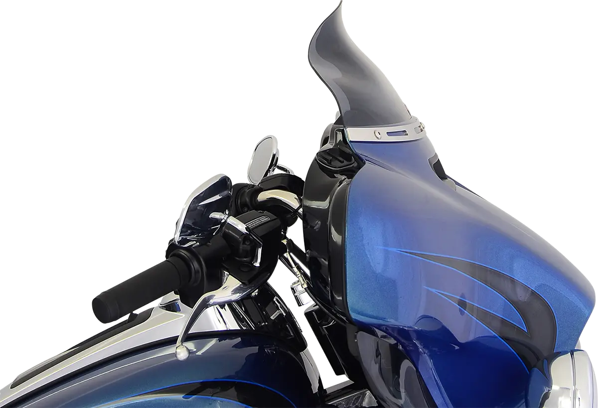 Klock Werks Flare* Windshield - 6-1/2" - Dark Smoke - '14-'23 Flht Kww-01-0199-2014 1