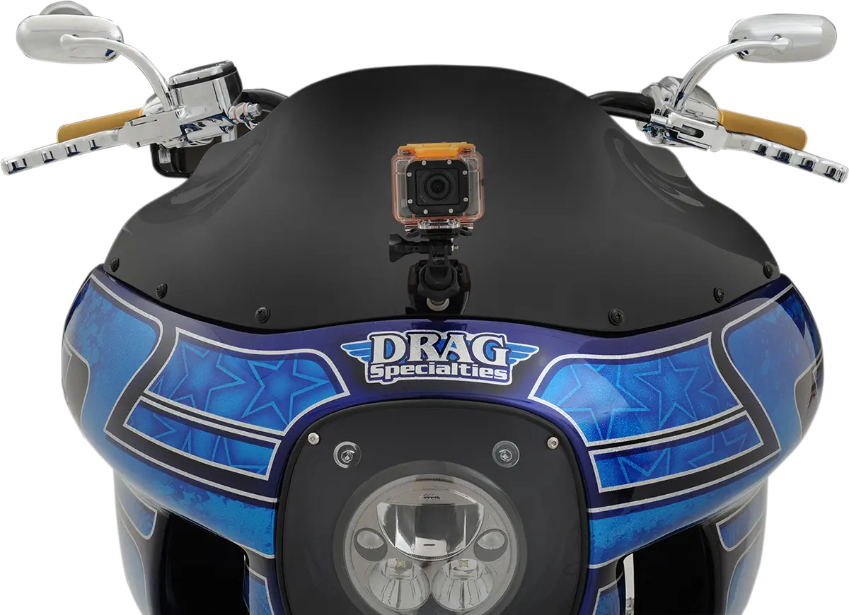 Klock Werks Flare* Windshield - 9" - Black - Fxrp Kww-02-0501 1
