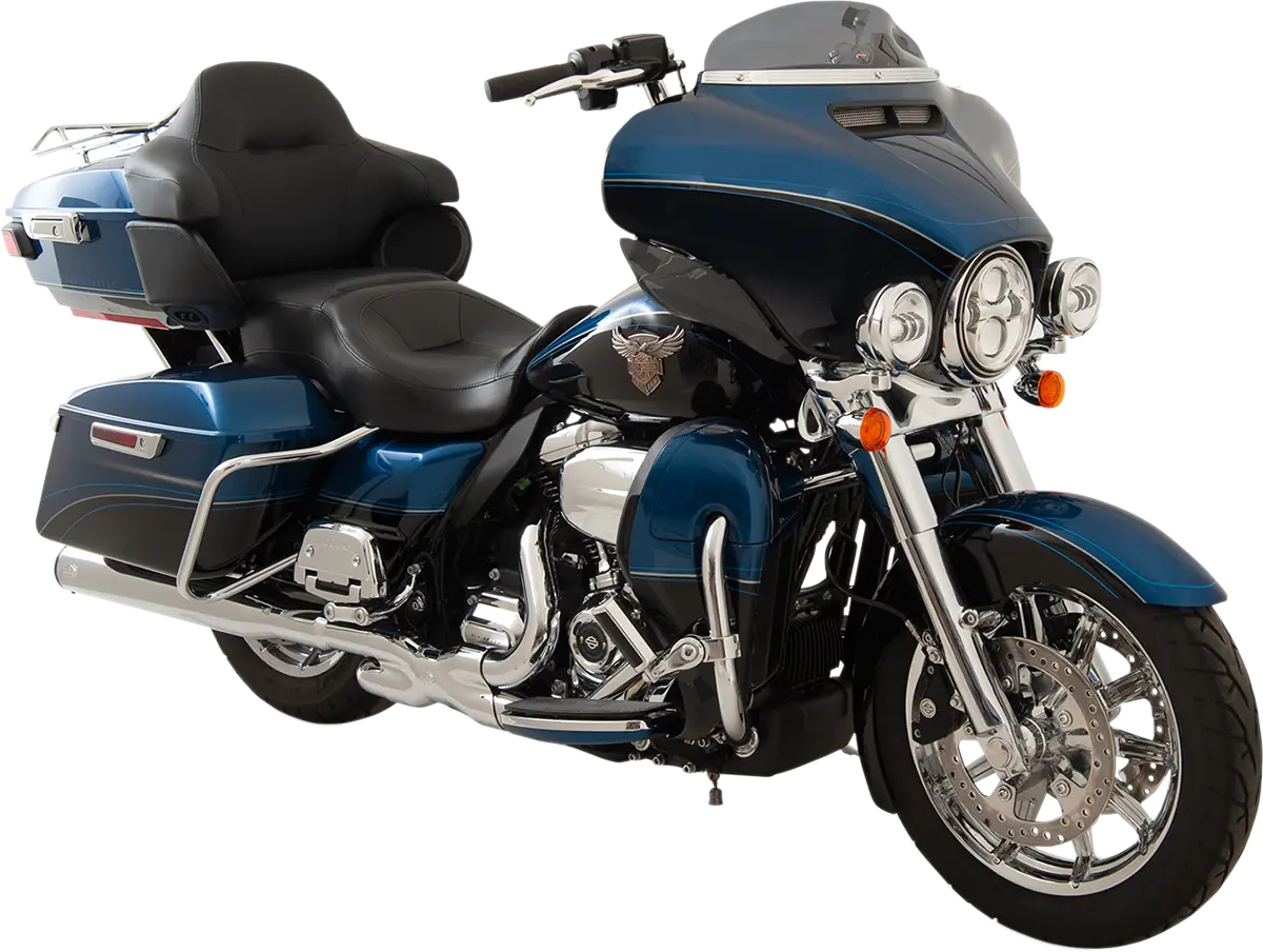Klock Werks Flare* Windshield - 4" - Dark Smoke - '14-'23 Flh Kww-01-0405 1