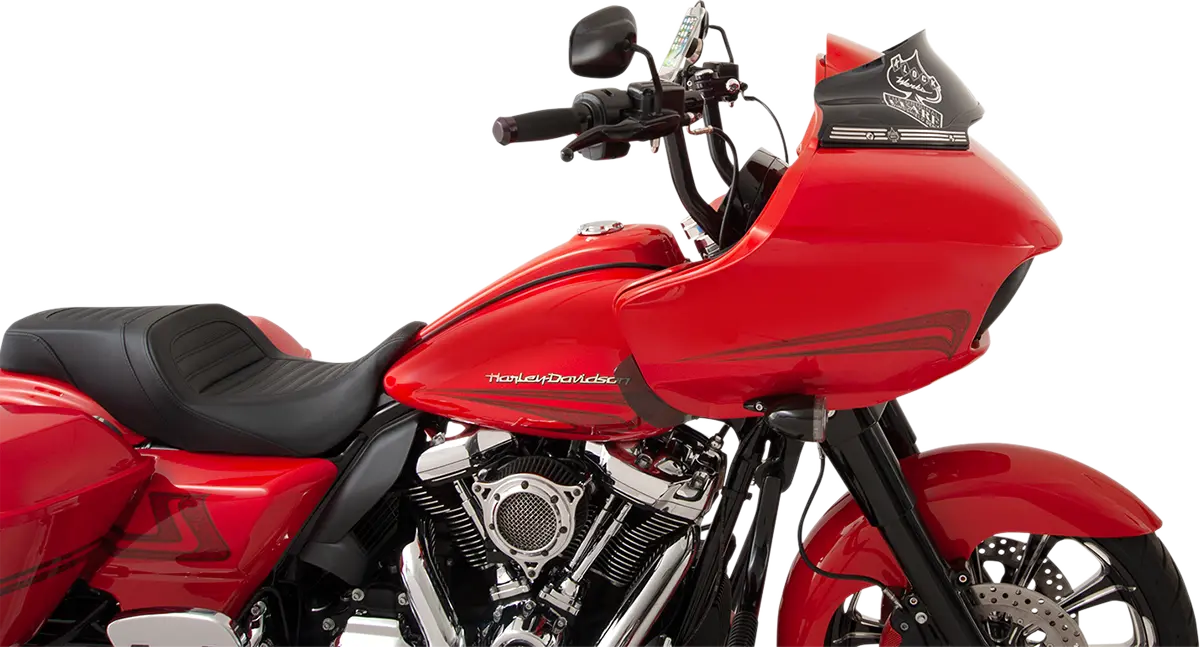 Klock Werks Sport Flare* Windshield - 6" - Black - Fltr Kww-01-0403 1