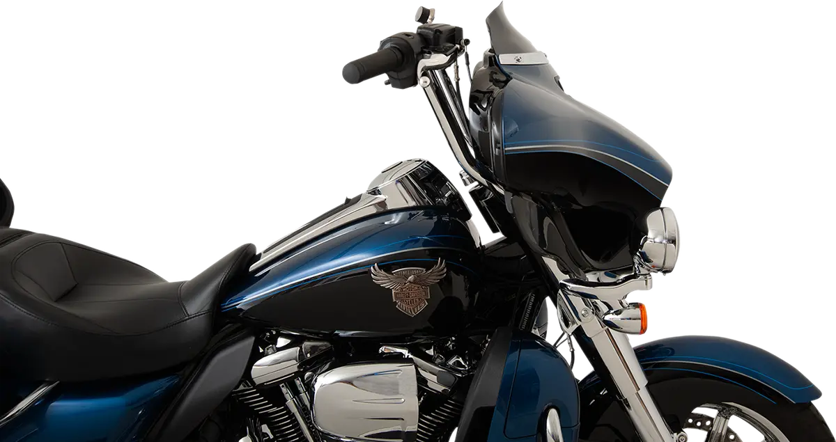 Klock Werks Flare* Windshield - 4" - Black - '14-'23 Flh Kww-01-0404 1