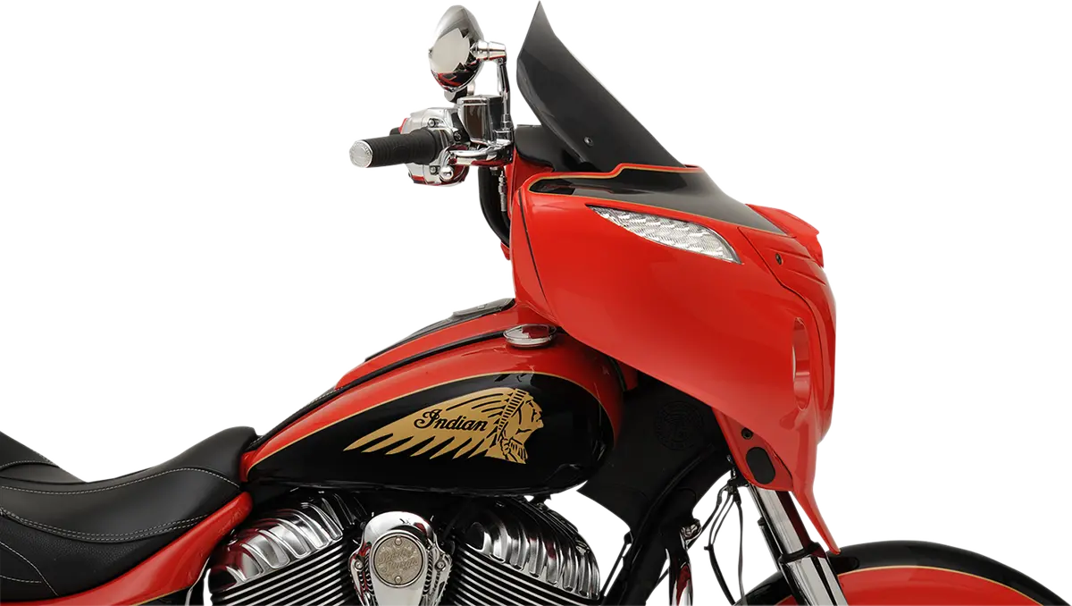 Klock Werks Flare* Windshield - 14" - Tall - Dark Smoke - Indian Kww-04-0498 1