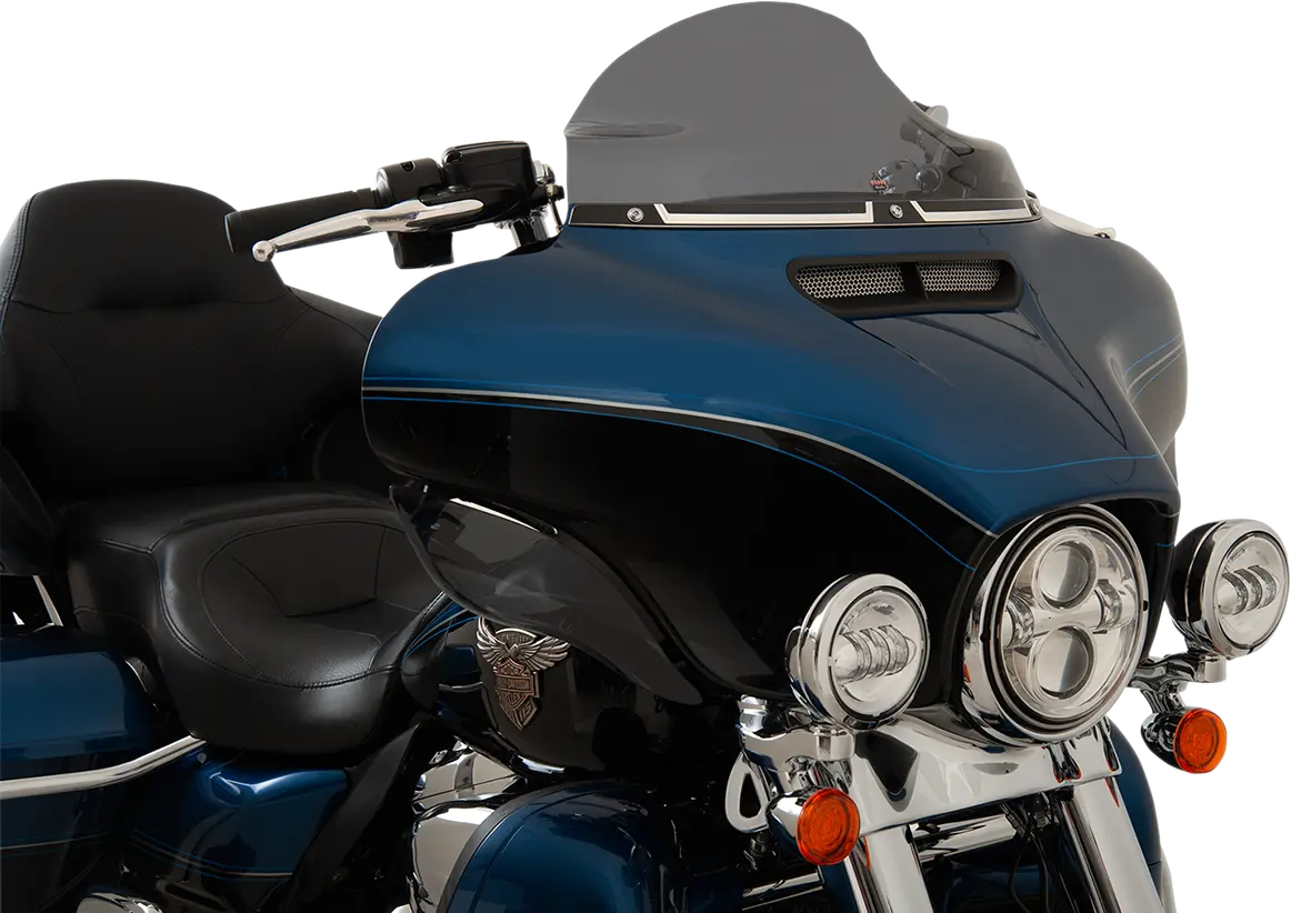 Klock Werks Windshield Trim - Flw - Black Contrast Kww-01-0361 1