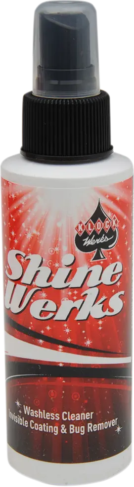 Klock Werks Shine Werks Cleaner - 4 Us Fl Oz. - 12-Pack Kwk-Shine-4Oz-12 1