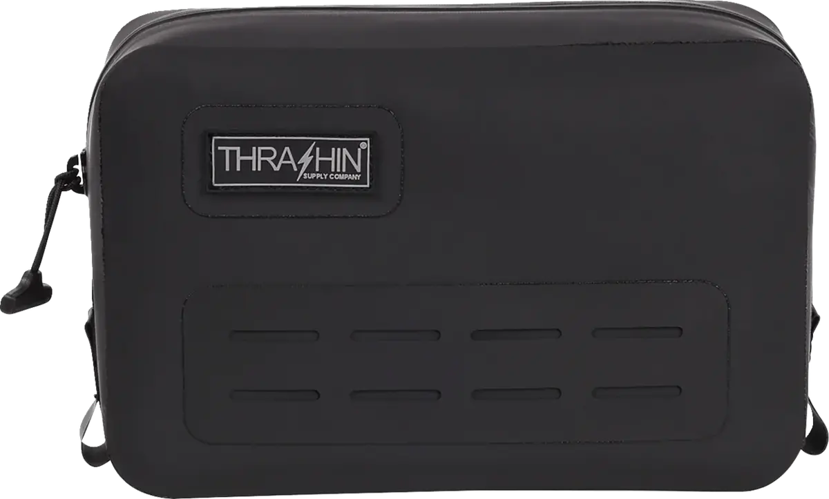 Thrashin Supply Co. Handlebar Bag - Black - Waterproof Thb-0021 1