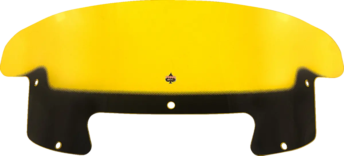 Klock Werks Kolor Flare* Windshield - 8" - Yellow - Indian Kww-04-0629 1