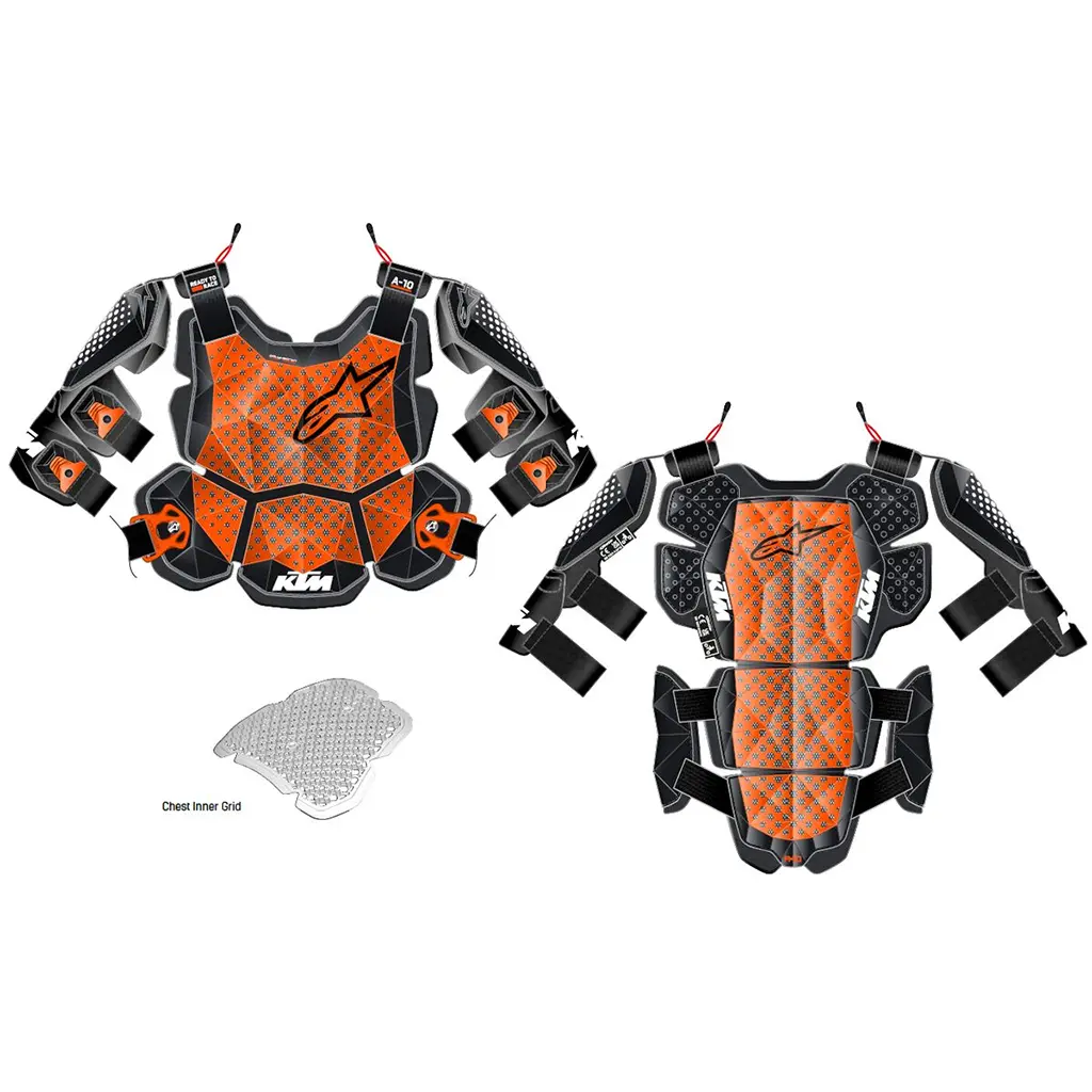 Ktm A-10 V2 Full Chest Protector 1