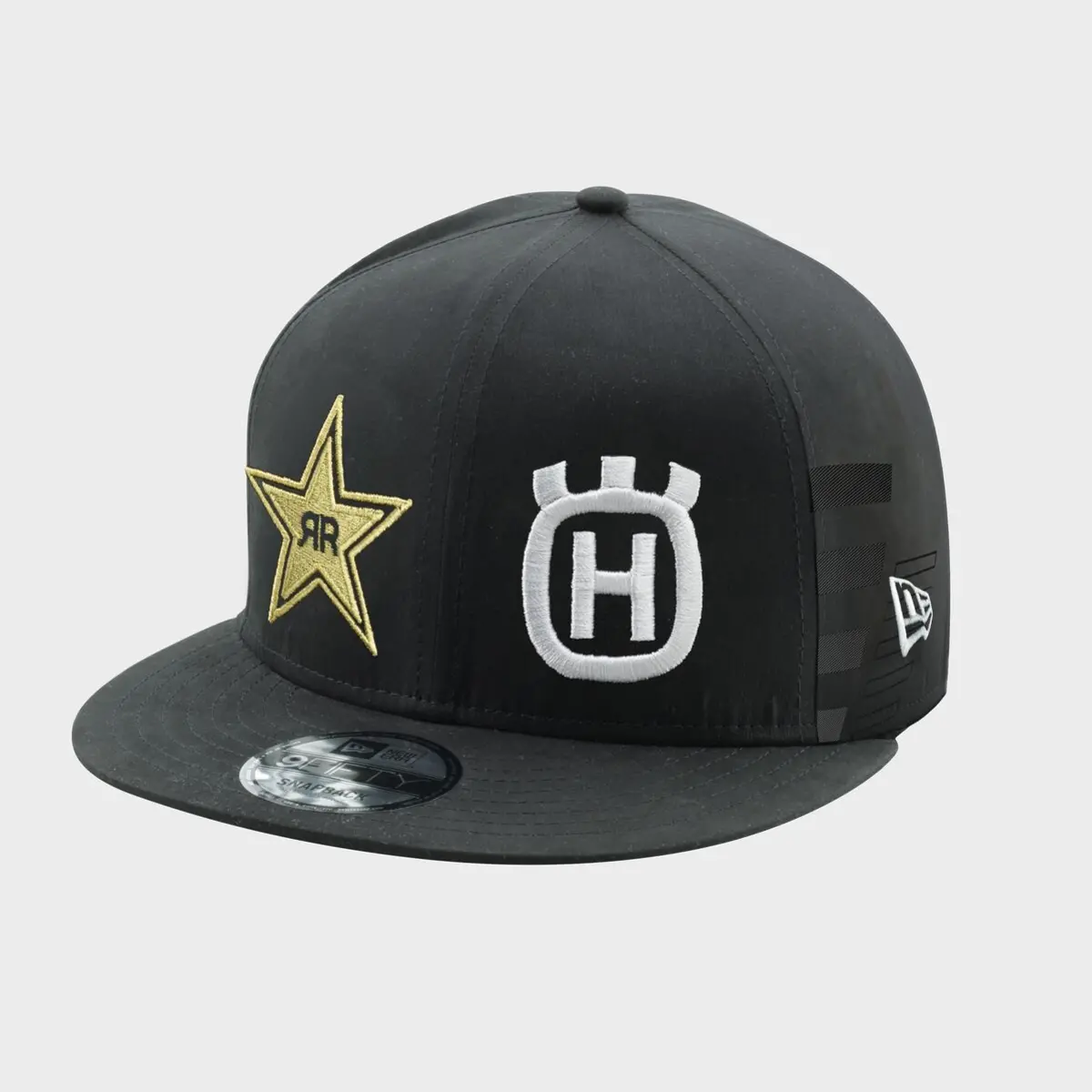 Husqvarna Rockstar Team Replica Flat Cap Snapback Hat 1