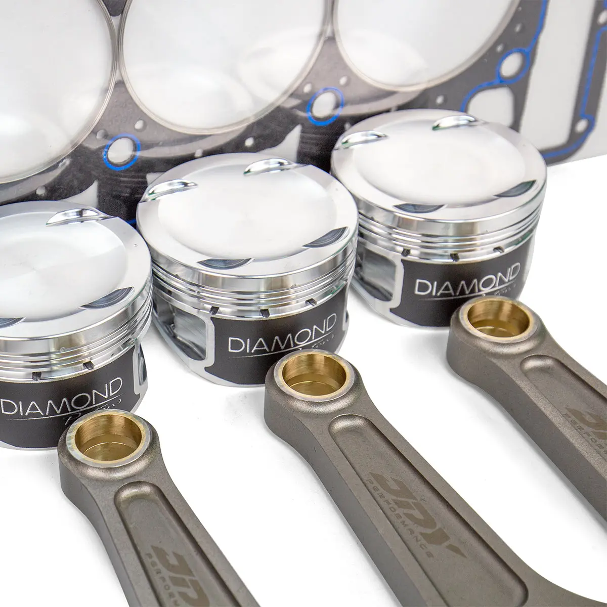 Jdy 2.0T/Fsi Engine Ultimate Block Internal Kit-Diamond Pistons Jdy Ibeam Conrod 3