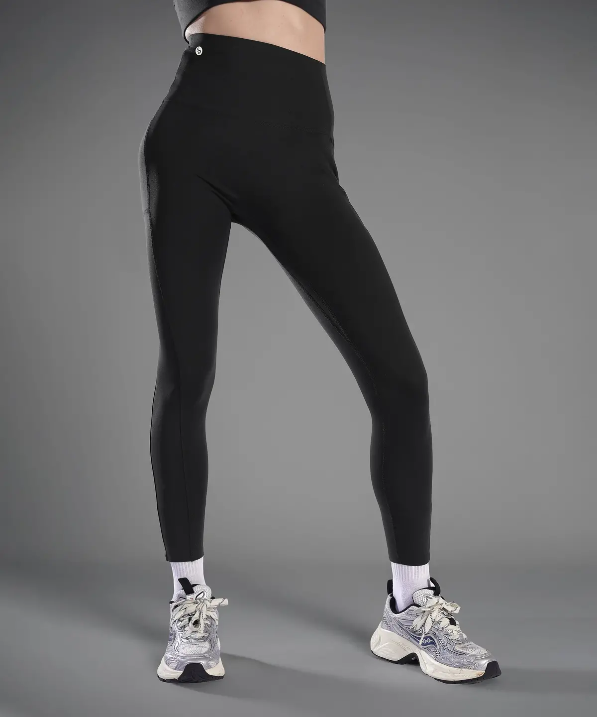 Deerrun® High-Waist Workout Legging 25'', With Dual Pockets 1